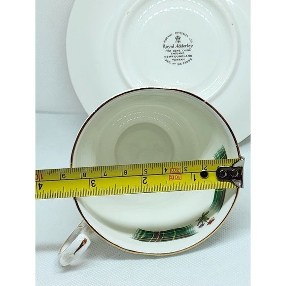 Ridgeway Potteries LTD 1789 Royal Adderley Fine Bone China England Newfoundland - Picture 11 of 16